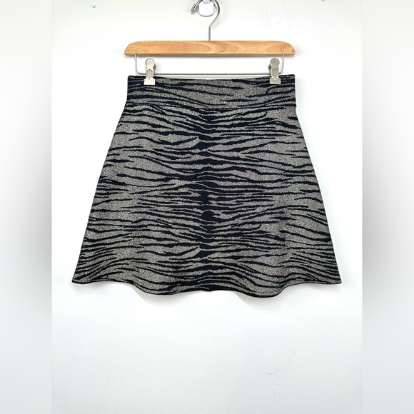 A.L.C. Alonso Metallic Tiger Print Skirt Size Small NWT - Picture 5 of 11